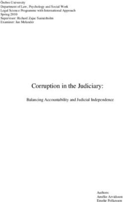 corruption in judiciary essay