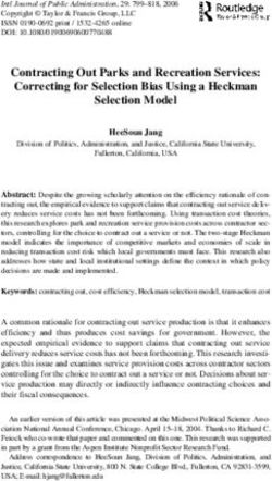 Correcting for Selection Bias Using a Heckman Selection Model
