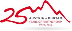 AUSTRIA - BHUTAN YEARS OF PARTNERSHIP 1989-2014