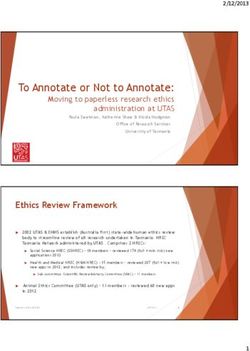 To Annotate or Not to Annotate: Moving to paperless research ethics administration at UTAS