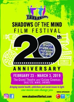 FEBRUARY 23 - MARCH 3, 2019 - The Grand Theatre and Galaxy Cinemas - Shadows of the Mind Film Festival
