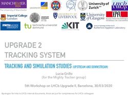 UPGRADE 2 TRACKING SYSTEM - TRACKING AND SIMULATION STUDIES (UPSTREAM AND DOWNSTREAM) - CERN Indico
