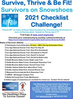 Survive, Thrive & Be Fit! Survivors on Snowshoes - Sheboygan County Cancer Care ...