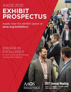 EXHIBIT PROSPECTUS AAOS 2021 - ENGAGE IN EXCELLENCE