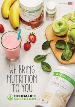WE BRING NUTRITION TO YOU - MYHERBALIFE.COM