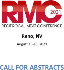 CALL FOR ABSTRACTS Reno, NV - August 15-18, 2021 - American Meat Science Association