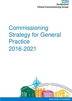 Commissioning Strategy for General Practice 2016-2021