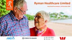 Ryman Healthcare Limited - Retail Bond Presentation | 26 November 2020 - Chris Lee & Partners Ltd