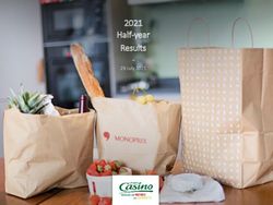 Half-year Results 2021 - 29 July 2021 - Groupe Casino