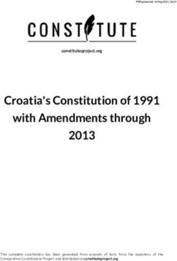 Croatia's Constitution of 1991 with Amendments through 2013
