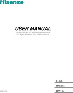 USER MANUAL Before Using The TV, Please Read This Manual Thoroughly And ...