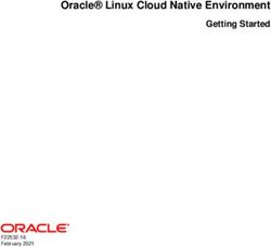 Oracle Linux Cloud Native Environment - Getting Started - Oracle Help Center