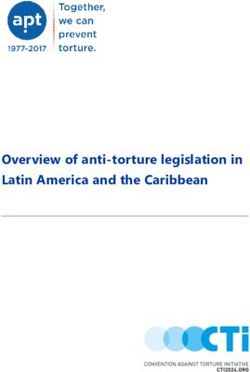 Overview of anti-torture legislation in Latin America and the Caribbean