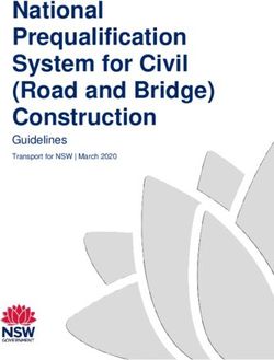 National Prequalification System for Civil (Road and Bridge) Construction - Guidelines