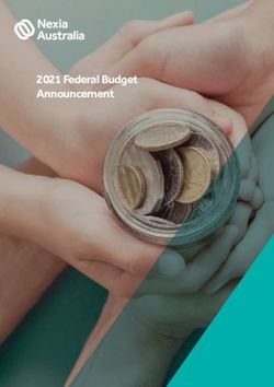 2021 Federal Budget Announcement - Nexia Australia