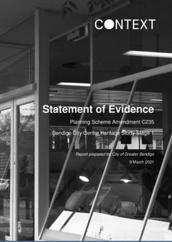 Statement of Evidence - Planning Scheme Amendment C235 Bendigo City Centre Heritage Study Stage 1 - City of Greater Bendigo