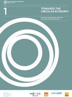 TOWARDS THE CIRCULAR ECONOMY - Ellen MacArthur Foundation