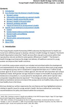 Contents - Association for Young People's Health