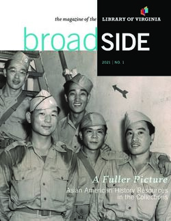 BroadSIDE - A Fuller Picture Asian American History Resources in the Collections - Virginia.gov