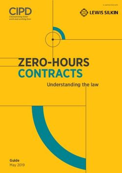 ZERO-HOURS CONTRACTS Understanding the law - CIPD