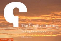The Creative Instinct - How Big Ideas Happen Nikos Acuña