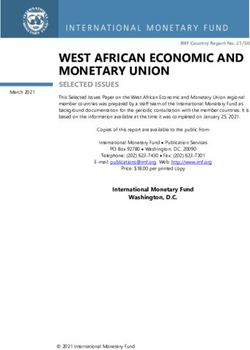 WEST AFRICAN ECONOMIC AND MONETARY UNION - International ...