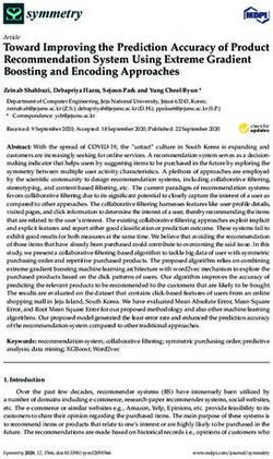 Toward Improving the Prediction Accuracy of Product Recommendation System Using Extreme Gradient Boosting and Encoding Approaches - MDPI