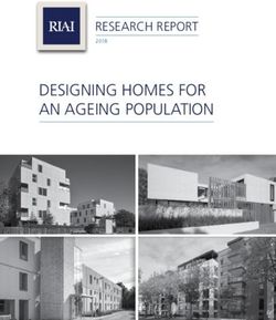 DESIGNING HOMES FOR AN AGEING POPULATION 2018 - RIAI