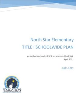 North Star Elementary - TITLE I SCHOOLWIDE PLAN As authorized under ESEA, as amended by ESSA, April 2021 - Kodiak ...