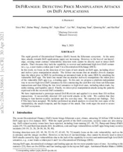 DEFIRANGER: DETECTING PRICE MANIPULATION ATTACKS ON DEFI APPLICATIONS - arXiv