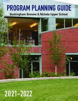 PROGRAM PLANNING GUIDE - Buckingham Browne & Nichols Upper School - Buckingham Browne ...
