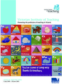 Victorian Institute of Teaching - Promoting the profession of teaching in Victoria
