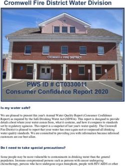 Cromwell Fire District Water Division - PWS ID # CT0330011