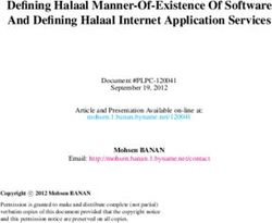 Defining Halaal Manner-Of-Existence Of Software And Defining Halaal Internet Application Services