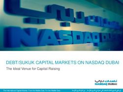 DEBT/SUKUK CAPITAL MARKETS ON NASDAQ DUBAI - The Ideal Venue for Capital Raising