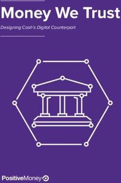 Money We Trust Designing Cash's Digital Counterpart - Barrow Cadbury Trust