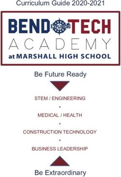 Curriculum Guide Be Future Ready - Be Extraordinary - Bend-La Pine Schools