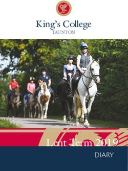 Lent Term 2019 - King's College TAUNTON - King's College Taunton