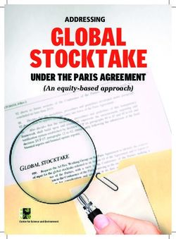 GLOBAL STOCKTAKE UNDER THE PARIS AGREEMENT - ADDRESSING - Unfccc