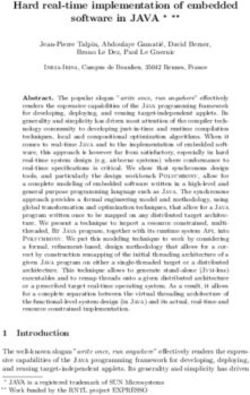 Hard real-time implementation of embedded