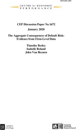 CEP Discussion Paper No 1672 January 2020 The Aggregate Consequences of Default Risk: Evidence from Firm-Level Data Timothy Besley Isabelle Roland ...