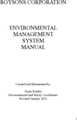 ROYSONS CORPORATION ENVIRONMENTAL MANAGEMENT SYSTEM MANUAL - Created and Maintained by: Hope Ritchie Environmental and Safety Coordinator Revised ...