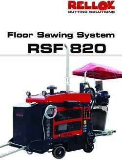 RSF 820 Floor Sawing System - KOLLER Maschinenund Anlagenbau GmbH