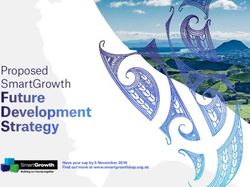 Future Development Strategy - Proposed SmartGrowth - Have your say by 5 November 2018 Find out more at www.smartgrowthbop.org.nz