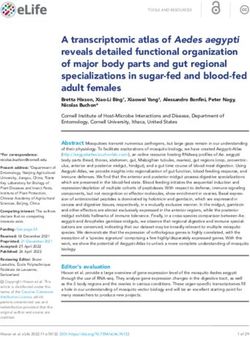 A Transcriptomic Atlas Of Aedes Aegypti Reveals Detailed Functional ...