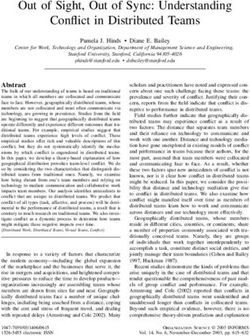 Out of Sight, Out of Sync: Understanding Conflict in Distributed Teams