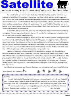 Shawano County Home & Community Education Jan.-Feb. 2020