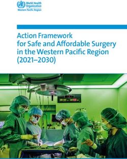 Action Framework for Safe and Affordable Surgery in the Western Pacific Region (2021-2030)