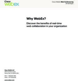 Why WebEx? Discover the benefits of real-time web collaboration in your organization