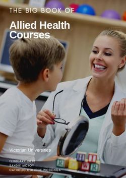 Allied Health Courses - Victorian Universities - Moama Anglican Grammar